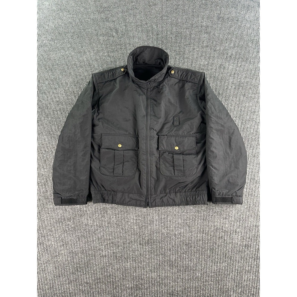 Spiewak Golden Fleece Jacket Mens Large Black Thinsulate Lined Workwear Bomber